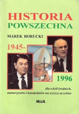 Okladka ksiazki historia powszechna 1945 1996
