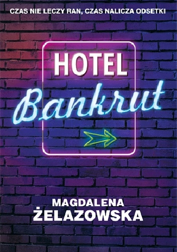 Okladka ksiazki hotel bankrut