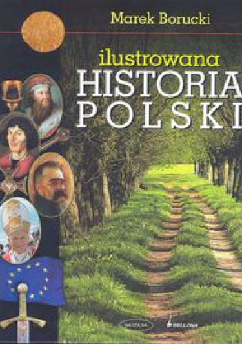 Okladka ksiazki ilustrowana historia polski