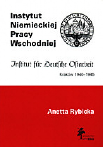Okladka ksiazki instytut niemieckiej pracy wschodniej
