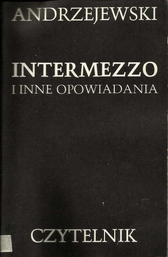 Okladka ksiazki intermezzo i inne opowiadania