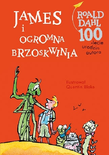 Okladka ksiazki james i ogromna brzoskwinia