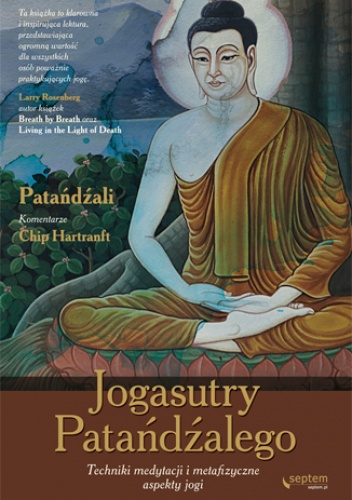 Okladka ksiazki jogasutry patandzalego techniki medytacji i metafizyczne aspekty jogi