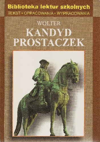 Okladka ksiazki kandyd prostaczek