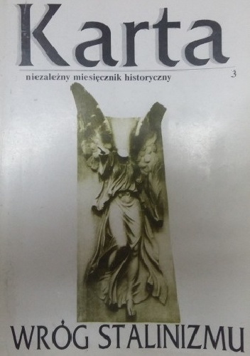 Okladka ksiazki karta niezalezny miesiecznik historyczny nr 3 1991