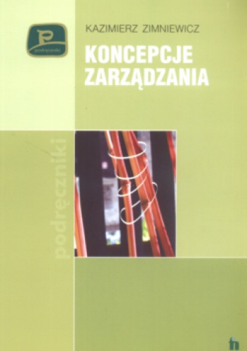 Okladka ksiazki koncepcje zarzadzania