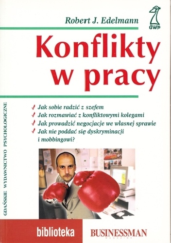 Okladka ksiazki konflikty w pracy