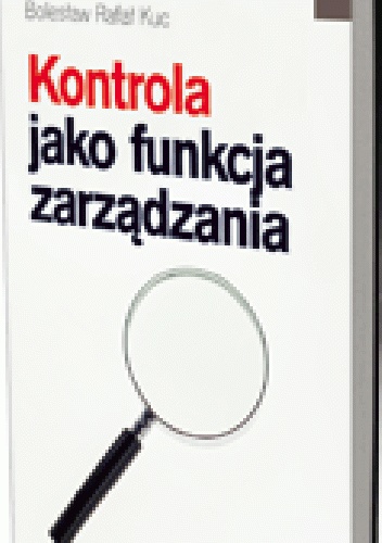 Okladka ksiazki kontrola jako funkcja zarzadzania