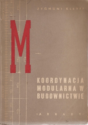 Okladka ksiazki koordynacja modularna w budownictwie