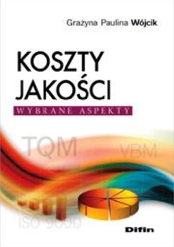 Okladka ksiazki koszty jakosci wybrane aspekty