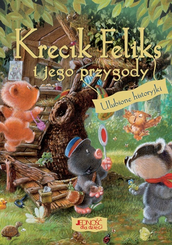 Okladka ksiazki krecik feliks i jego przygody