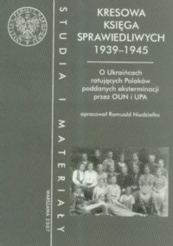 Okladka ksiazki kresowa ksiega sprawiedliwych 1939 1945