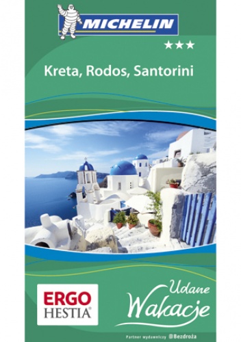 Okladka ksiazki kreta rodos i santorini udane wakacje wydanie 1