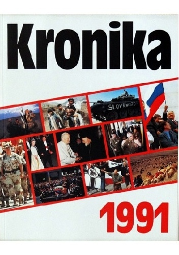 Okladka ksiazki kronika 1991