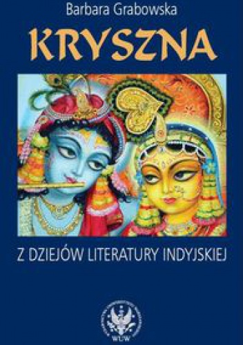 Okladka ksiazki kryszna z dziejow literatury indyjskiej