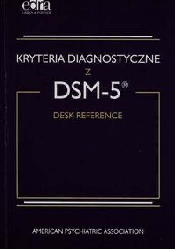 Okladka ksiazki kryteria diagnostyczne z dsm 5