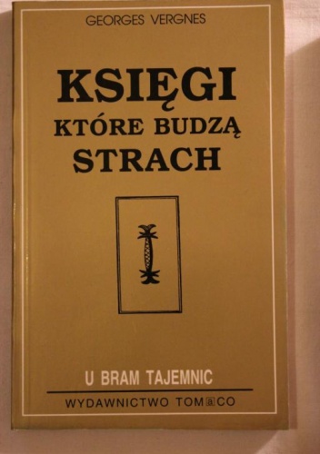 Okladka ksiazki ksiegi ktore budza strach