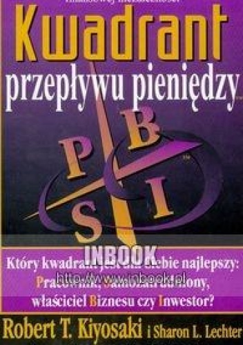 Okladka ksiazki kwadrant przeplywu pieniedzy