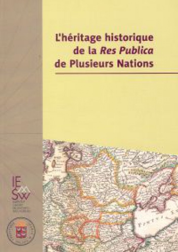 Okladka ksiazki l heritage historique de la res publica de plusieurs nations