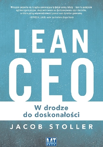 Okladka ksiazki lean ceo w drodze do doskonalosci