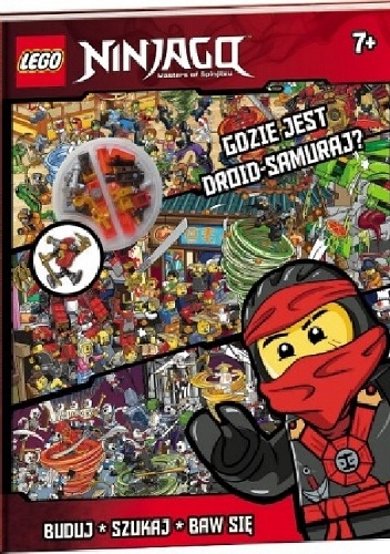Okladka ksiazki lego ninjago gdzie jest droid samuraj