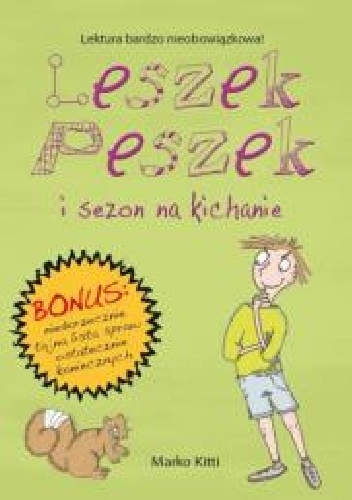 Okladka ksiazki leszek peszek i sezon na kichanie