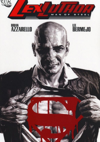 Okladka ksiazki lex luthor man of steel