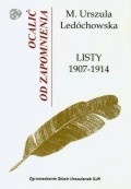 Okladka ksiazki listy 1907 1914