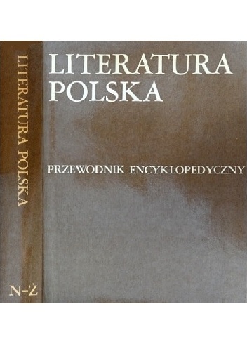 Okladka ksiazki literatura polska przewodnik encyklopedyczny n z