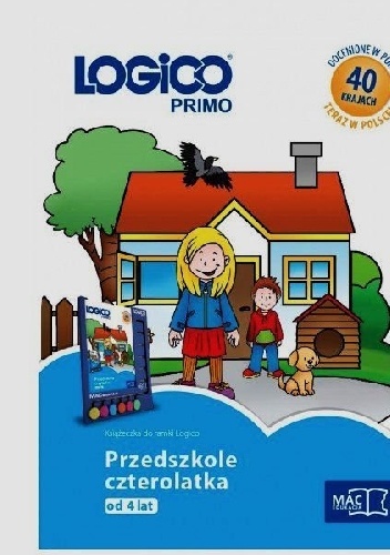 Okladka ksiazki logico primo przedszkole czterolatka