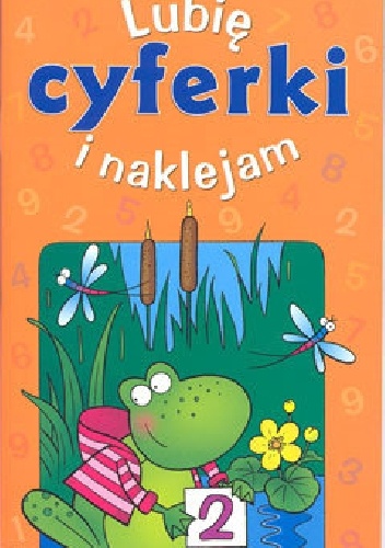 Okladka ksiazki lubie i naklejam cyferki 5 lat