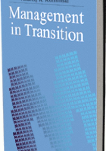 Okladka ksiazki management in transition
