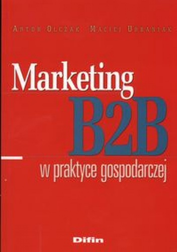 Okladka ksiazki marketing b2b w praktyce gospodarczej