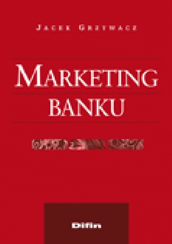 Okladka ksiazki marketing banku