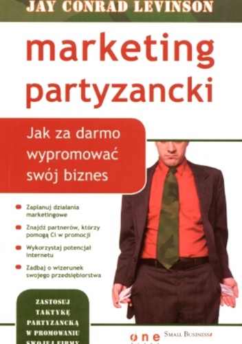 Okladka ksiazki marketing partyzancki jak za darmo wypromowac swoj biznes