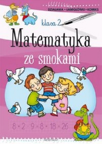 Okladka ksiazki matematyka ze smokami klasa 2