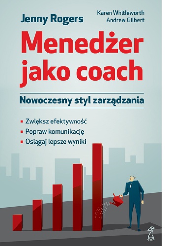 Okladka ksiazki menedzer jako coach nowoczesny styl zarzadzania