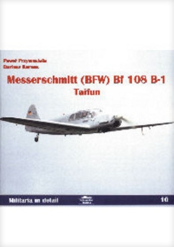 Okladka ksiazki messerschmitt bfw bf 108 b 1 taifun