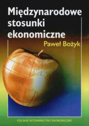 Okladka ksiazki miedzynarodowe stosunki ekonomiczne