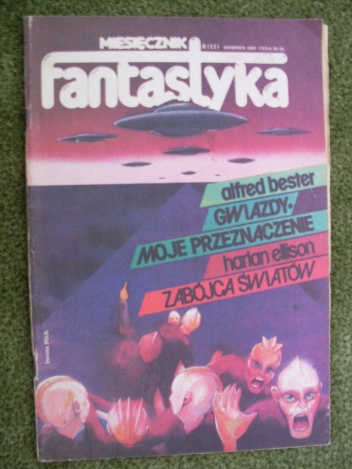 Okladka ksiazki miesiecznik fantastyka 11 8 1983