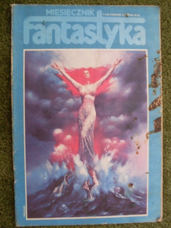 Okladka ksiazki miesiecznik fantastyka 19 4 1984