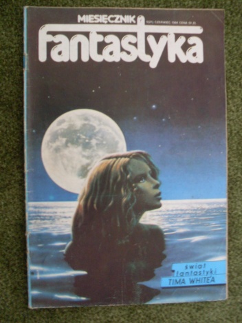 Okladka ksiazki miesiecznik fantastyka 21 6 1984