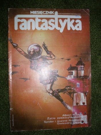 Okladka ksiazki miesiecznik fantastyka 49 10 1986