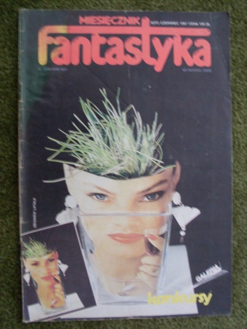 Okladka ksiazki miesiecznik fantastyka 57 6 1987