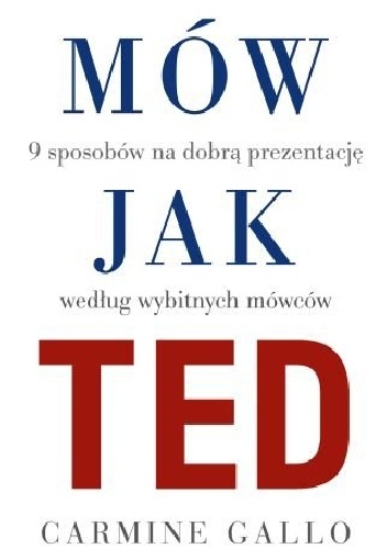 Okladka ksiazki mow jak ted 9 sekretow wystapien publicznych wedlug znanych osob