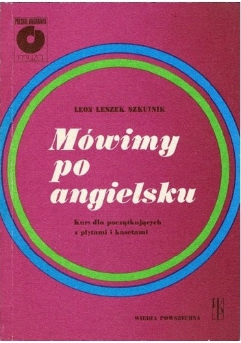 Okladka ksiazki mowimy po angielsku kurs dla poczatkujacych z plytami i kasetami