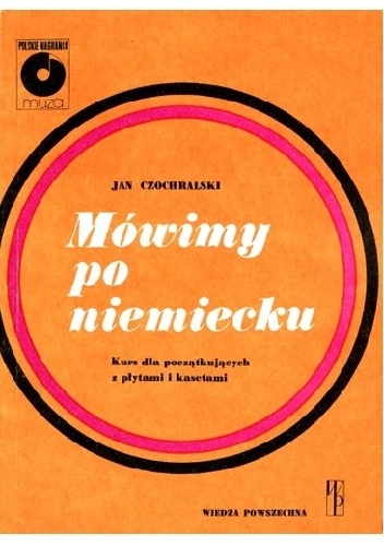Okladka ksiazki mowimy po niemiecku kurs dla poczatkujacych z plytami i kasetami