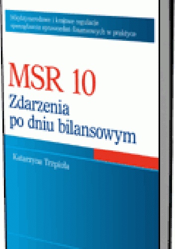 Okladka ksiazki msr 10 zdarzenia po dniu bilansowym