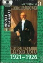 Okladka ksiazki multimedialna historia polski tom 21 niedojrzala demokracja 1921 1926