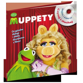 Okladka ksiazki muppety